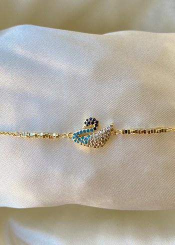 Cartier Kuğu desenli gold bileklik