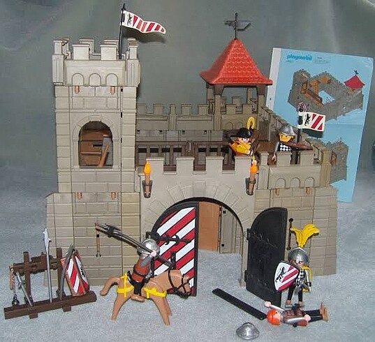 Playmobil orta çağ 3667 kale kendi koleksiyonumdan