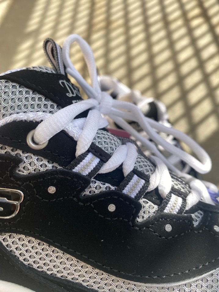 Skechers Beyaz Gri Yüksek Topuklu Spor Ayakkabı - Görsel 5