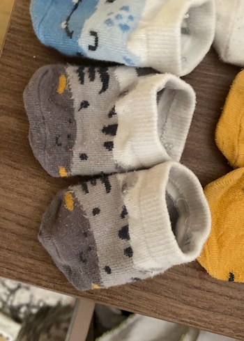 Erkek Çocuk Renkli Desenli Çorap Seti - Görsel 4