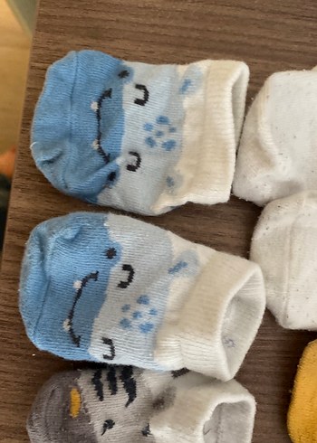 Erkek Çocuk Renkli Desenli Çorap Seti - Görsel 3