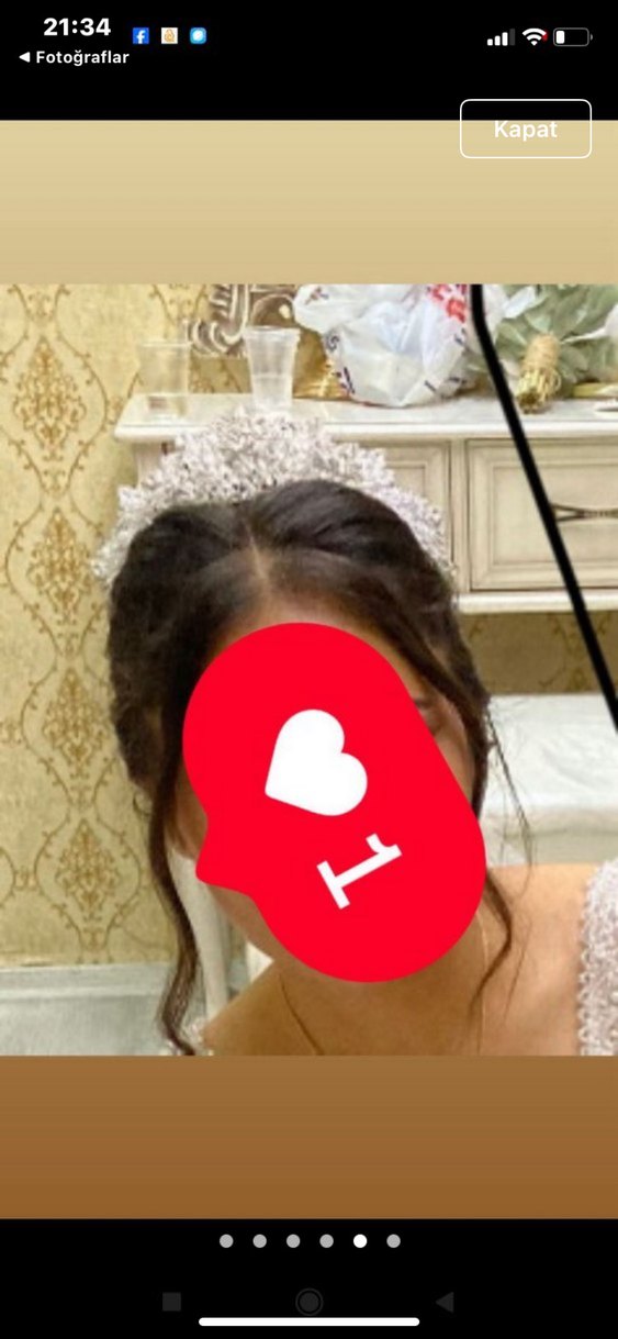 Payetli Bohem Gelin Tacı Beyaz Gri - Görsel 5