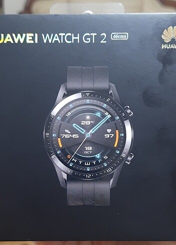 HUAWEI WATCH GT2 46MM Model: LTN-819 Renk: Matte Black Açilmamiş