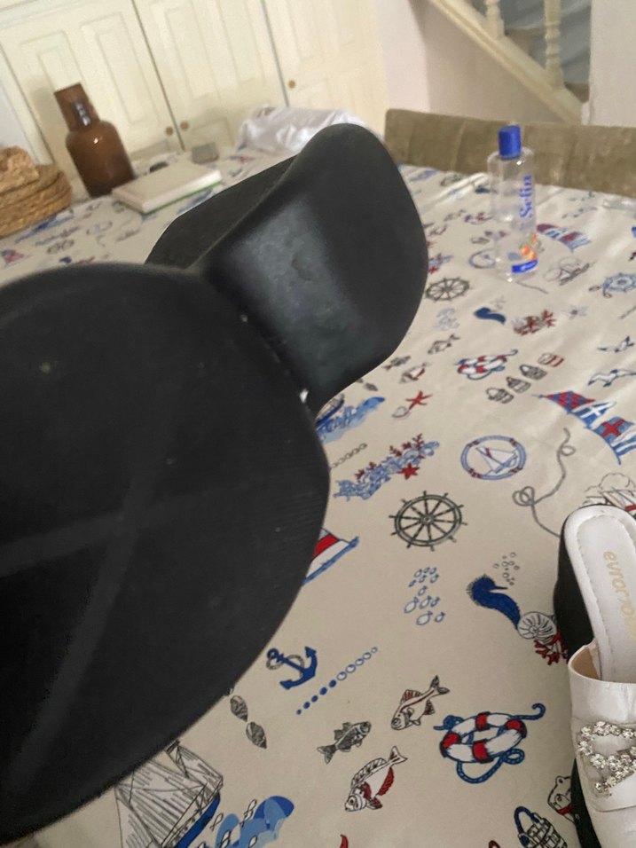 Beyaz Platform Topuklu Kadın Terlikler - Görsel 3