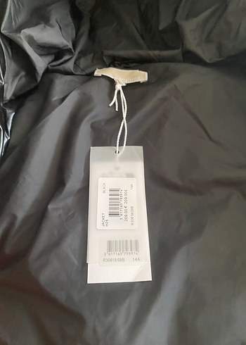 Siyah Parlak Deri Kadın Kışlık Mont - Görsel 2