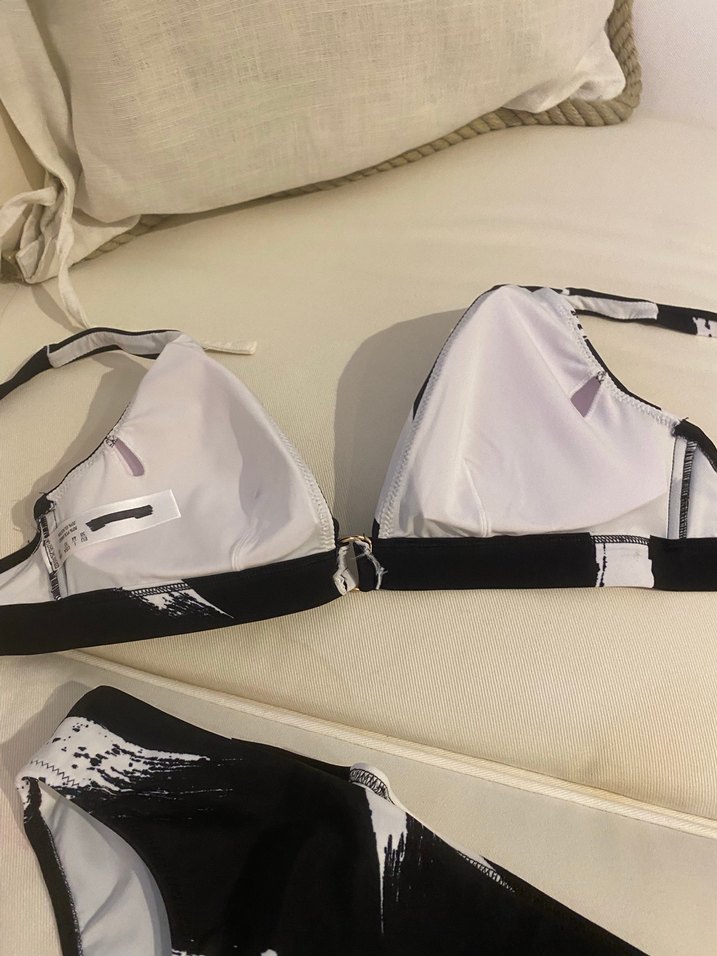 Siyah  beyazKadın Bikini Takımı 0 - Görsel 3