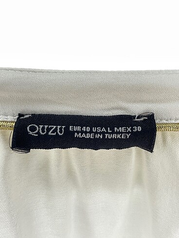40 Beden beyaz Renk Quzu Gömlek %70 İndirimli.
