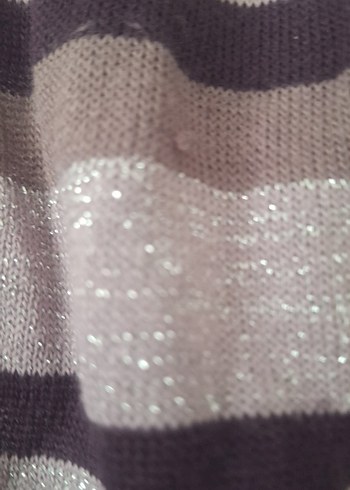 Bohem Nakışlı V Yaka Triko Kadın Hırka - Görsel 5