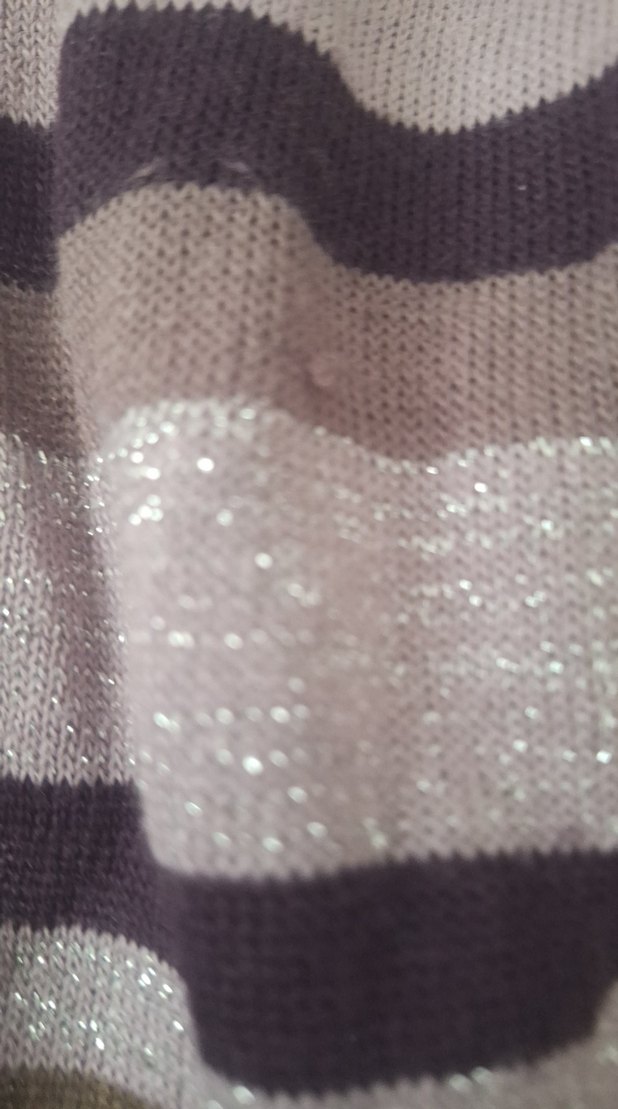 Bohem Nakışlı V Yaka Triko Kadın Hırka - Görsel 5