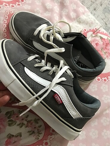 36 Beden gri Renk Vans ayakkabı