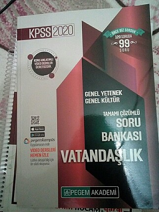 Vatandaşlık pegem soru bankası
