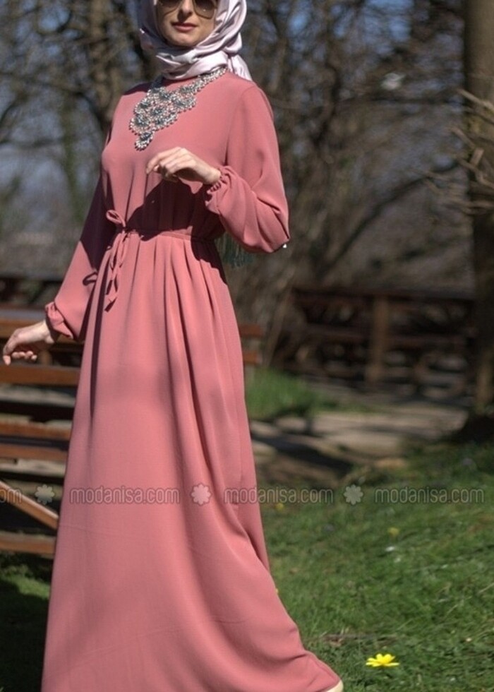 Modanisadan marka temsili tesettür elbise - Görsel 2