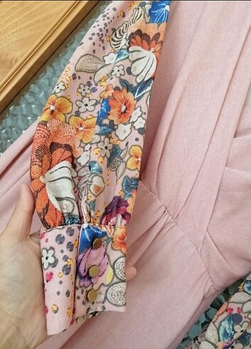 Marka temsili tesettür elbise - Görsel 3