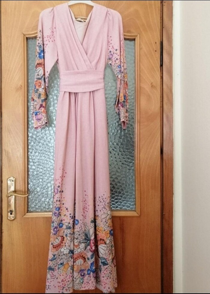 Marka temsili tesettür elbise - Görsel 2