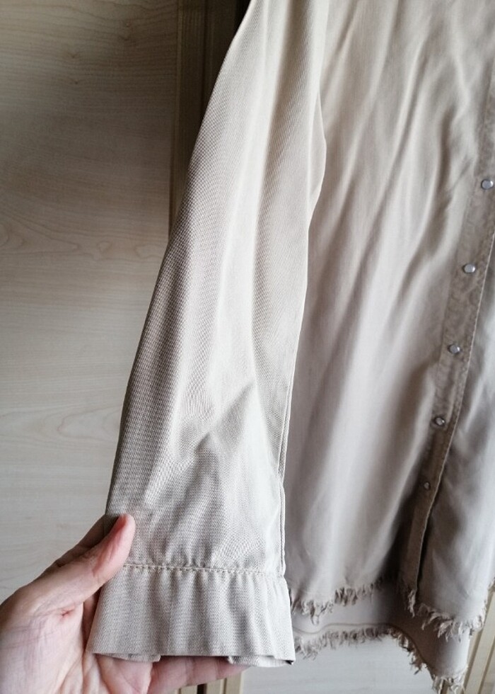 Marka temsili kot tarzı Püskül detaylı tunik - Görsel 2