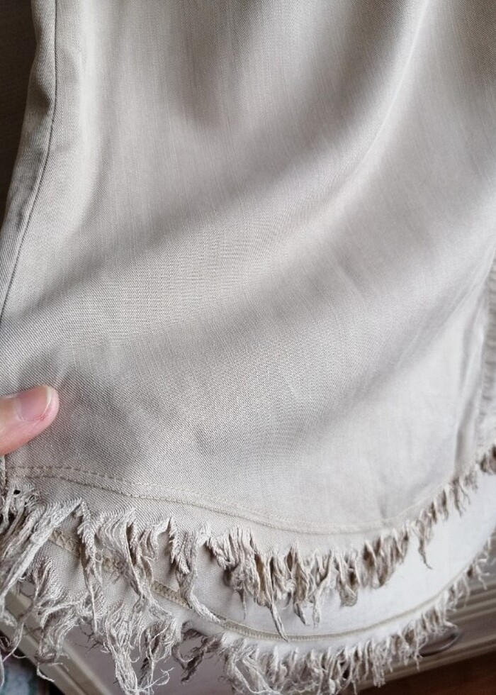 Marka temsili kot tarzı Püskül detaylı tunik - Görsel 3