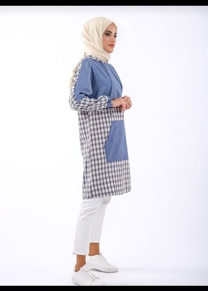 Mevsimlik iki iplik tunik - Görsel 2