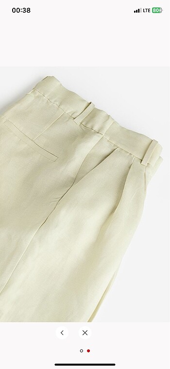H&M H&M Keten pantolon