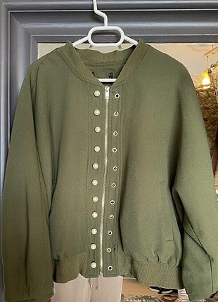 Twist Twist haki bomber ceket