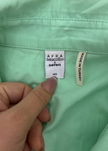 Düğmeli Kısa Kollu Yeşil Keten Tulum - Görsel 3