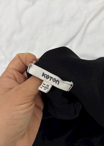 Siyah Mini Fırfırlı Kadın Etek - Görsel 4