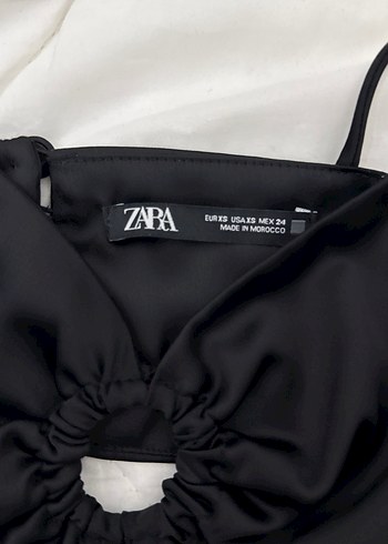 Siyah Straplez Midi Gotik Elbise - Görsel 3