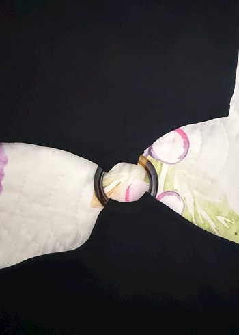 Zincir Detaylı Siyah Uzun Abiye Elbise - Görsel 6