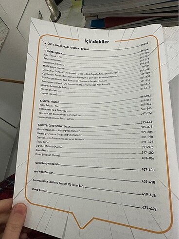  Beden Renk AYT edebiyat limit soru bankası