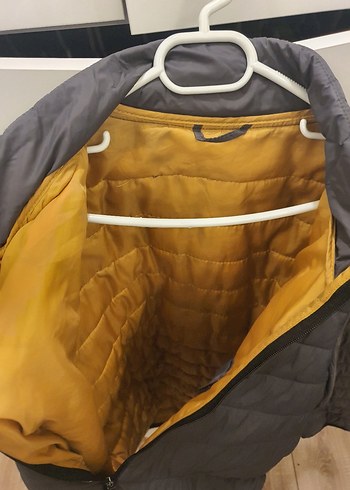 Gri Fermuarlı erkek mont baharlık l beden - Görsel 4