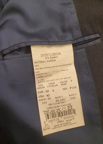 erkek takım elbise ceket pantolon - Görsel 3