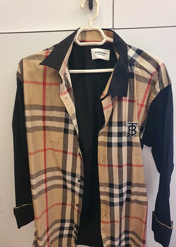 Burberry Ekose Desenli Uzun Kollu erkek Gömlek