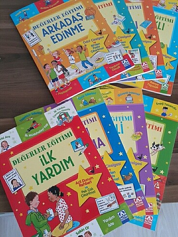 Değerler eğitimi kitap 8li set
