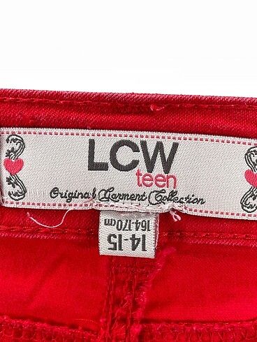 universal Beden kırmızı Renk LC Waikiki Jean / Kot %70 İndirimli.