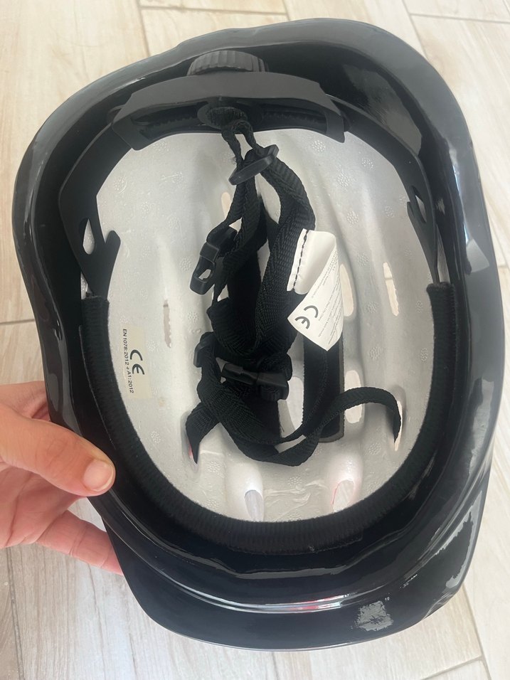 Renkli Baskılı Motosiklet Kaskı - Görsel 4