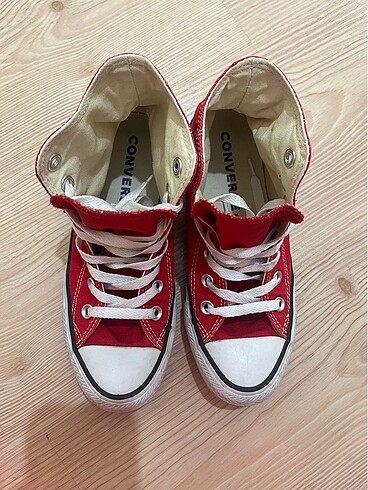 36 Beden kırmızı Renk CONVERSE ALL STAR