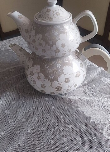 Emaye çaydanlık 