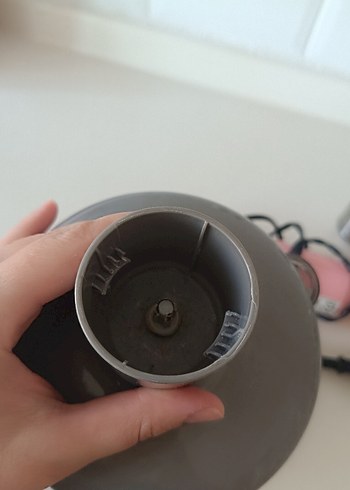 Beden Gri ve Pembe El Blender Seti