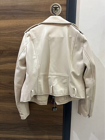 Zara deri ceket - Görsel 2