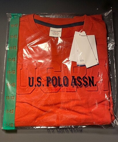 11-12 yaş polo sweat