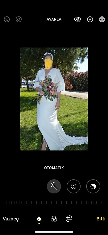 44 Beden beyaz Renk Oleg cassini elbise