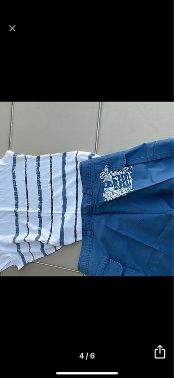 38 Beden mavi Renk Reebok şort