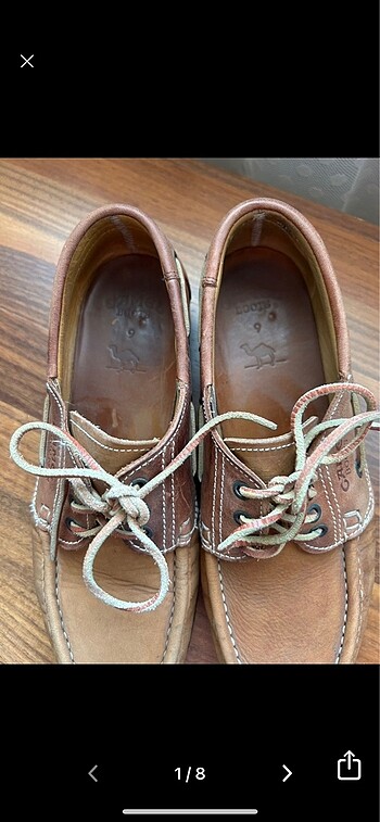 Camel erkek loafer
