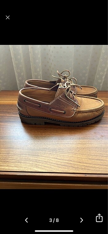 43 Beden Camel erkek loafer