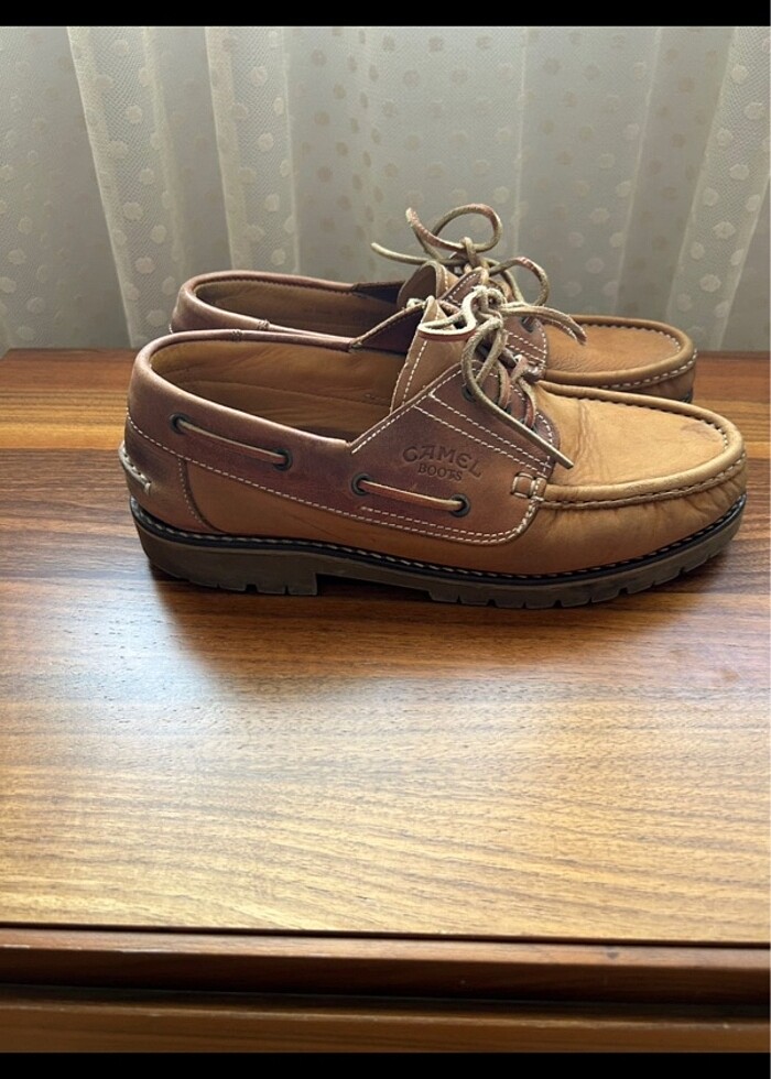 Camel erkek loafer - Görsel 3