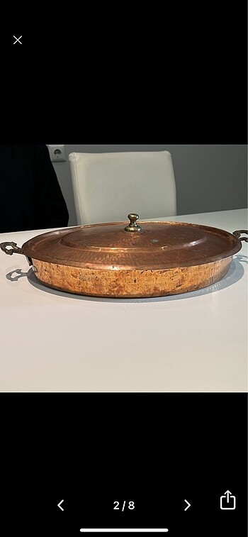 Karaca bakır tencere - Görsel 2