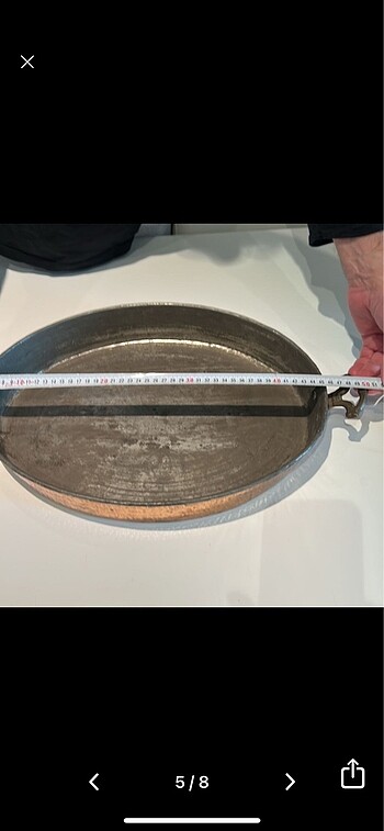 Karaca bakır tencere - Görsel 5