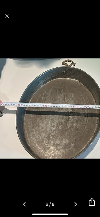 Karaca bakır tencere - Görsel 6