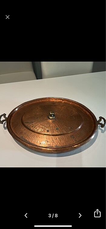 Karaca bakır tencere - Görsel 3