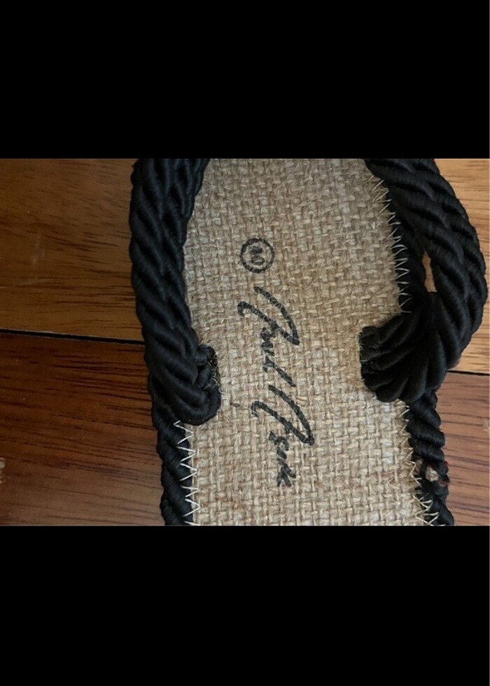 Zara ip sandalet - Görsel 3