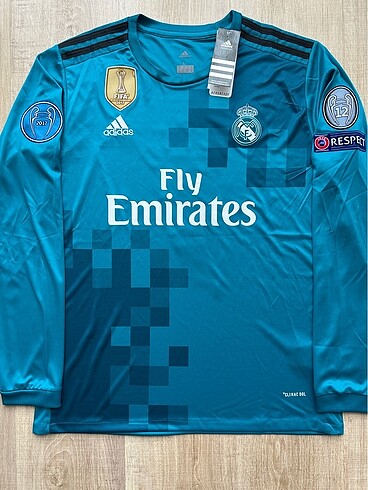 Real Madrid Ronaldo 2018 UCL Üçüncü Forma